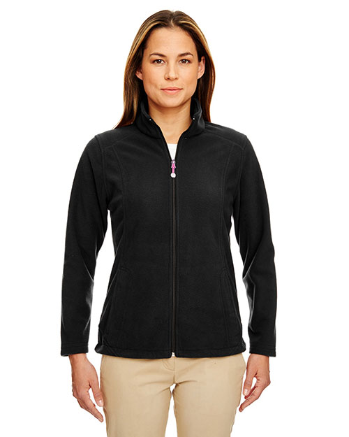 Ultraclub 8498 Women Microfleece Full-Zip Jacket at GotApparel