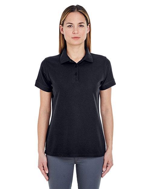 UltraClub 8560L Women Basic Blended Pique Polo at GotApparel