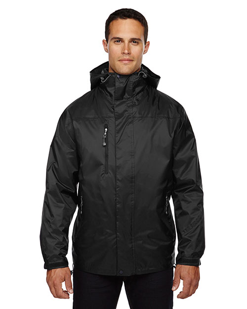 North End 88120 Men Performance 3-in-1 SeamSealed Hooded Jacket at GotApparel
