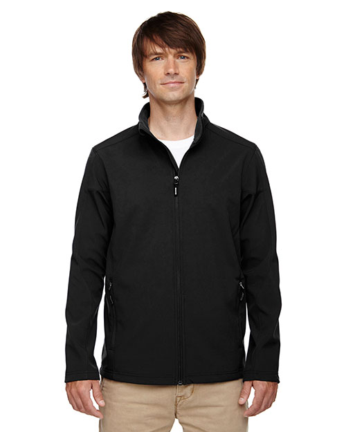 Core 365 88184T Men Tall Cruise Two-Layer Fleece Bonded Soft Shell Jacket at GotApparel