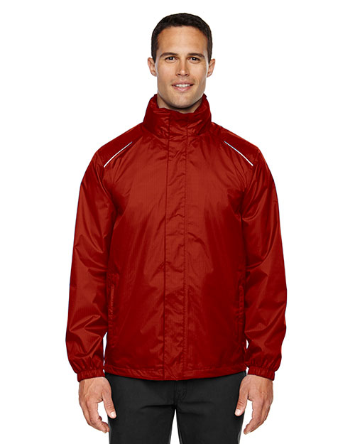 Core 365 88185 Men Climate Seam-Sealed Lightweight Variegated Ripstop Jacket at GotApparel