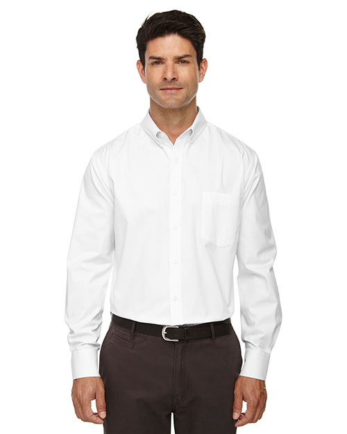 Core 365 88193T Men Tall Operate Long-Sleeve Twill Shirt at GotApparel