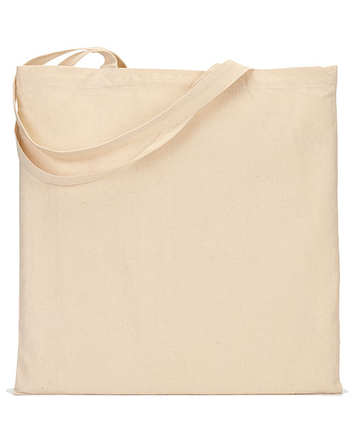 UltraClub 8865 Unisex Cotton Canvas Tote at GotApparel