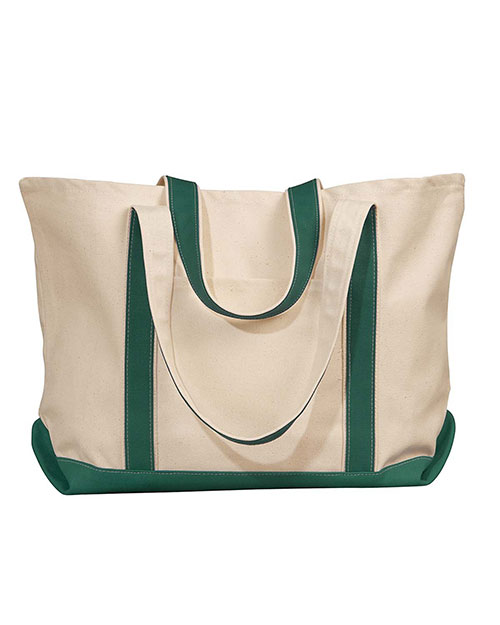 UltraClub 8872 Unisex ExtraLarge Canvas Boat Tote at GotApparel