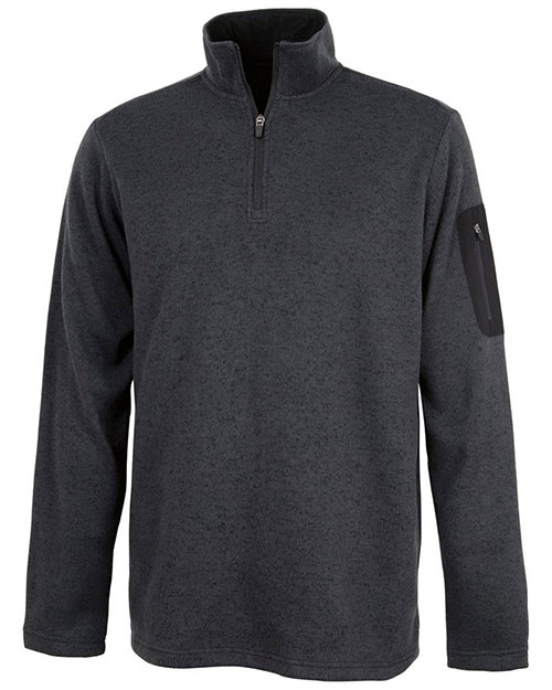 Charles River Apparel 9312 Men Heathered Fleece Pullover at GotApparel