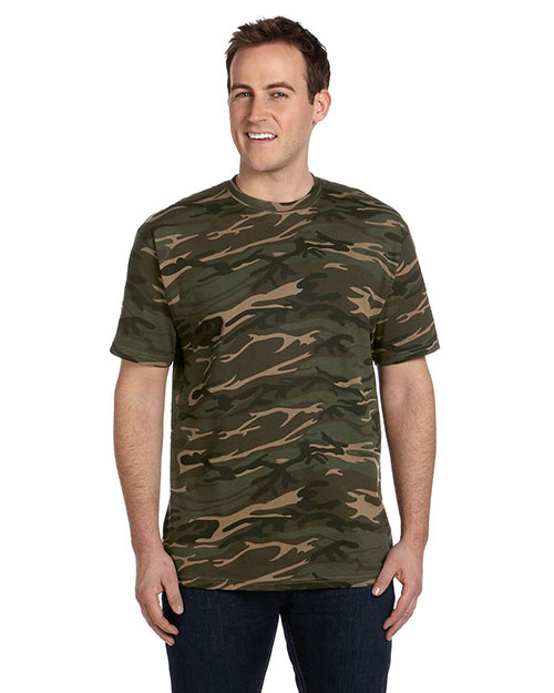 Anvil 939 Men Midweight Camouflage T-Shirt at GotApparel