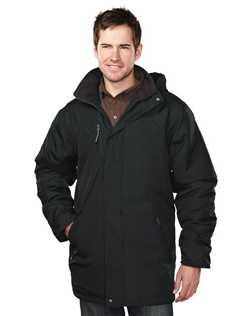 Tri-Mountain 9980 Men Droxford Long-Sleeve Jacket With Water Resistant at GotApparel