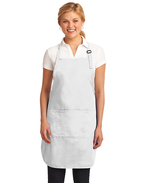 Port Authority A703 Women Easy Care Fulllength Apron With Stain-Release at GotApparel