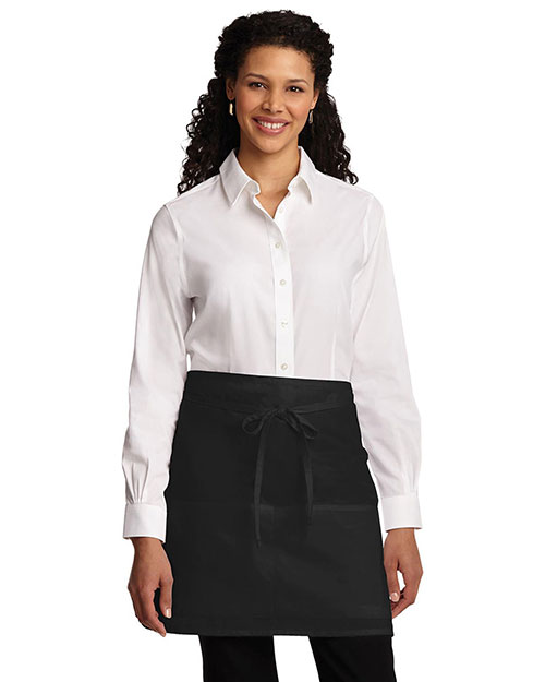 Port Authority A706 Women Easy Care Half Bistro Apron with Stain Release at GotApparel