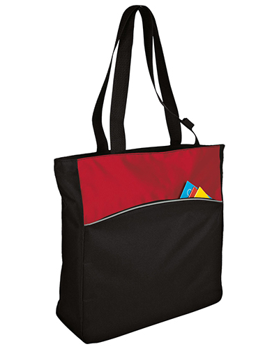 Port & Company B1510 Women Improved Twotone Colorblock Tote at GotApparel