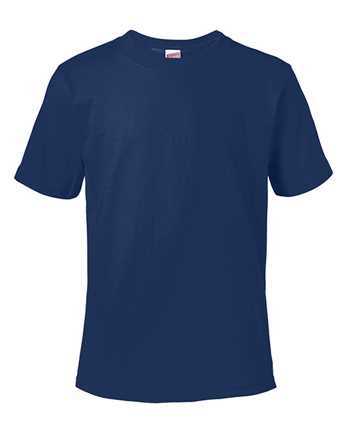 Soffe B345 Boys Youth Midweight Cotton Tee at GotApparel