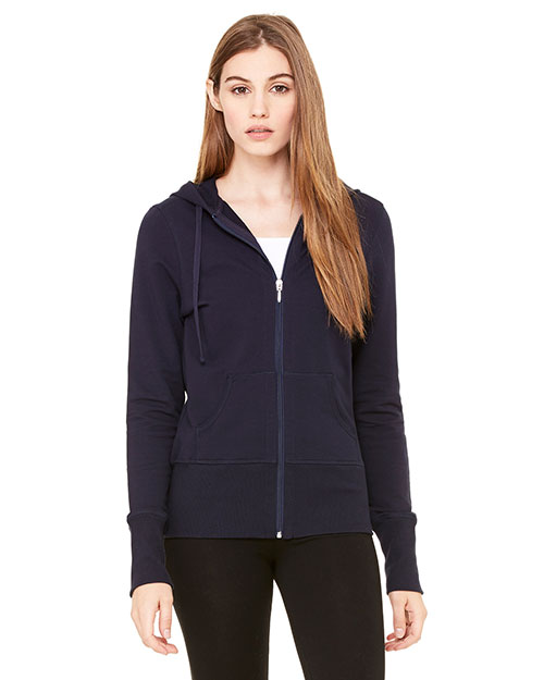 Bella + Canvas B7207 Women Stretch French Terry Lounge Jacket at GotApparel