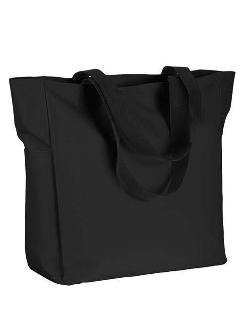 Big Accessories / Bagedge BE080 Women Polyester Zip Tote at GotApparel