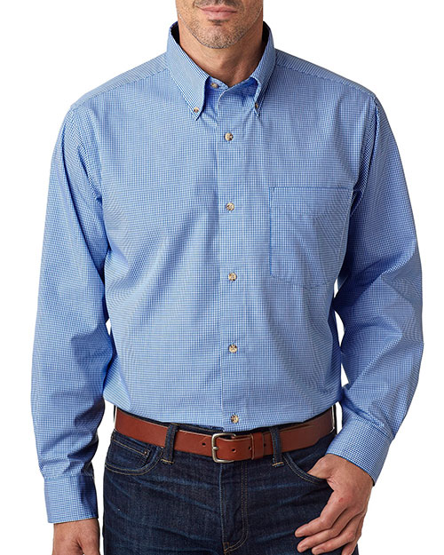 Backpacker BP7011 Men YarnDyed MicroCheck Woven at GotApparel