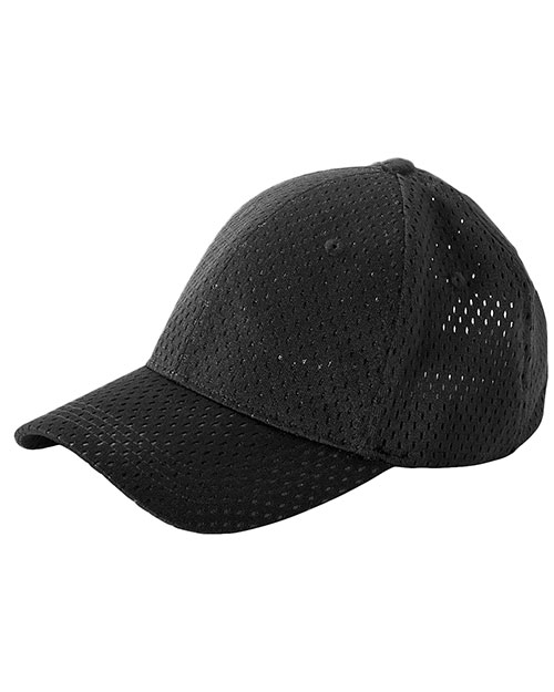 Big Accessories / BAGedge BX017 Unisex 6-Panel Structured Mesh Baseball Cap at GotApparel