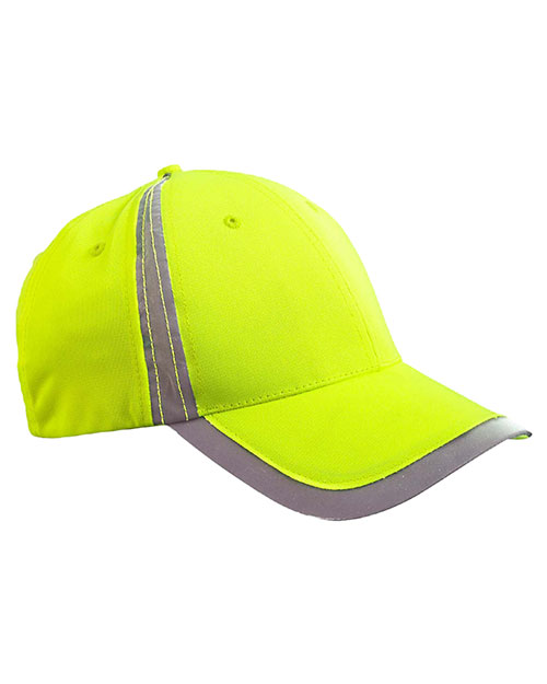 Big Accessories BX023 Unisex Reflective Accent Safety Cap at GotApparel