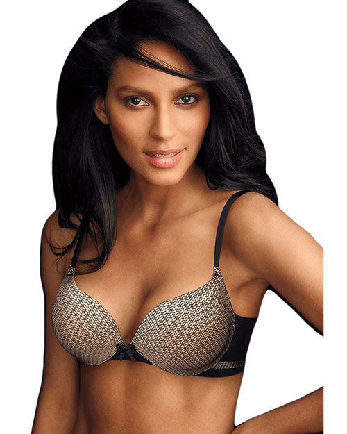 Maidenform DM9900 Women Love the Lift Push Up & In Lace Demi Bra at GotApparel