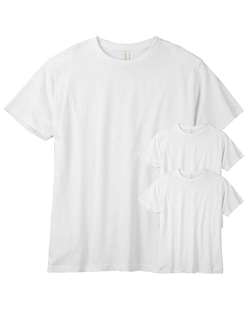 Custom Embroidered Econscious EC1000 Men 5.5 Oz. 100% Organic Cotton Classic Short-Sleeve T-Shirt 3-Pack at GotApparel