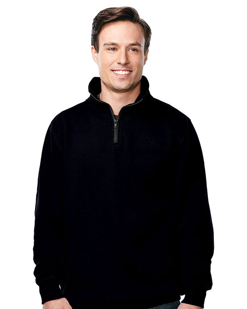 Tri-Mountain F681 Men Viewpoint Full-Zip Knit Hooded Jacket at GotApparel