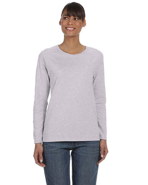 Gildan G540L Women Heavy Cotton 5.3 oz. Missy Fit Long-Sleeve T-Shirt at GotApparel