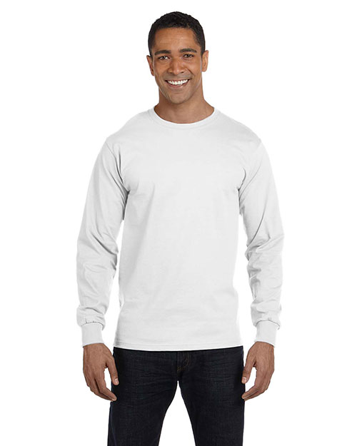 Gildan G840 Men Dryblend 5.6 Oz. 50/50 Long-Sleeve T-Shirt at GotApparel