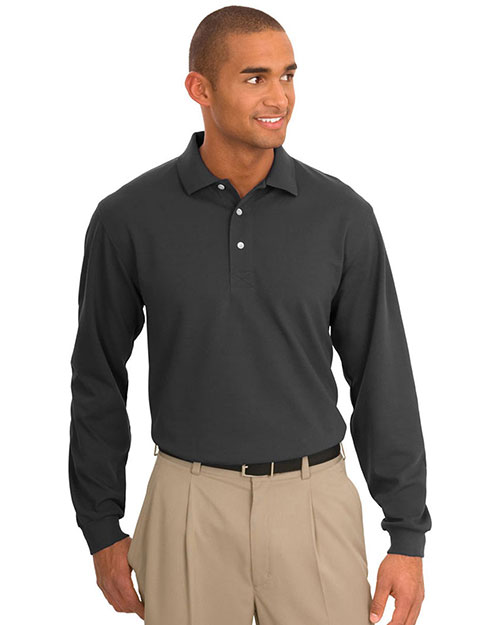 Port Authority TLK455LS Men Tall Rapid Dry  Long Sleeve Polo at GotApparel