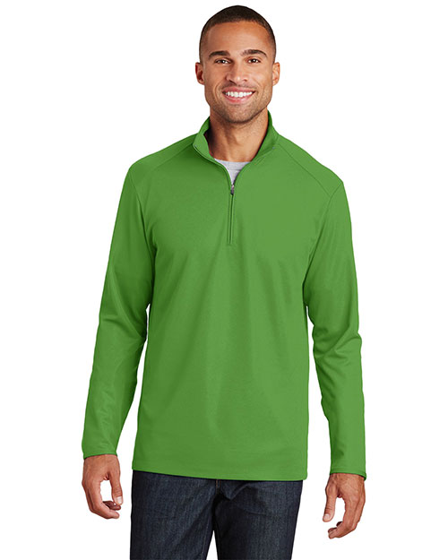Port Authority K806 Adult Pinpoint Mesh 1/2-Zip at GotApparel