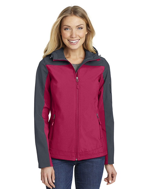 Port Authority L335 Women Hooded Core Soft Shell Jacket at GotApparel