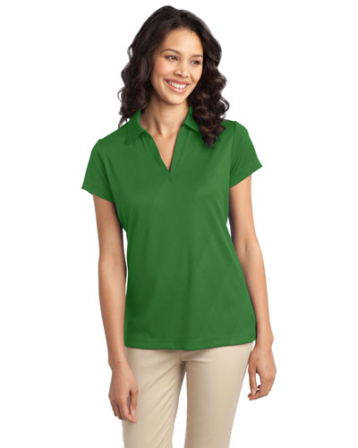 Port Authority L548 Women Tech Embossed Polo at GotApparel
