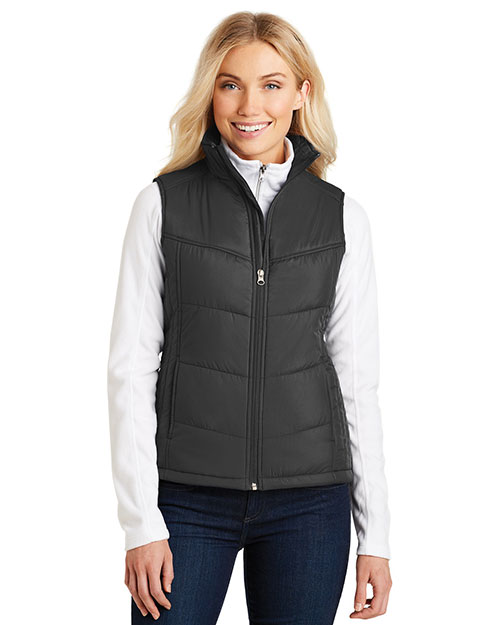 Port Authority L709 Women Puffy Vest at GotApparel