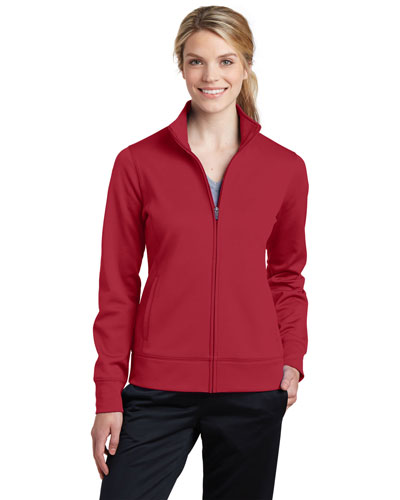 Sport-Tek® LST241 Women Fleece Full-Zip Jacket at GotApparel