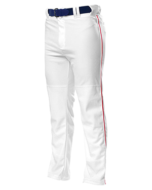 A4 Drop Ship N6162 Men Pro Style Open Bottom Baggy Cut Baseball Pants at GotApparel