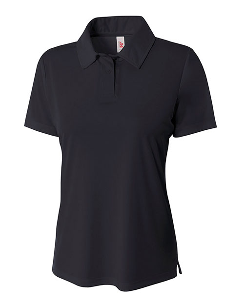 A4 NW3261 Women Circular Knit Performance Polo at GotApparel