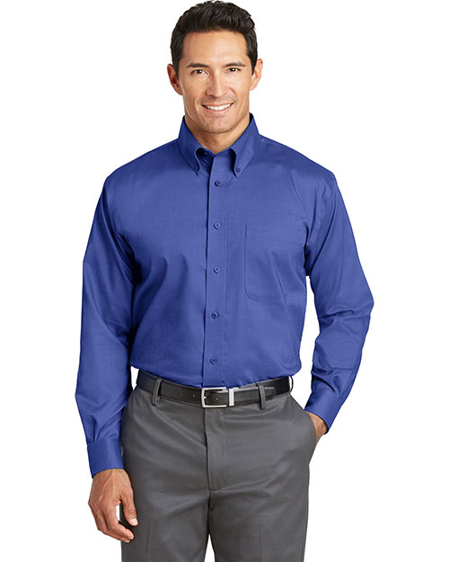 Red House TLRH37 Adult Tall Nailhead Non-Iron Button-Down Shirt at GotApparel