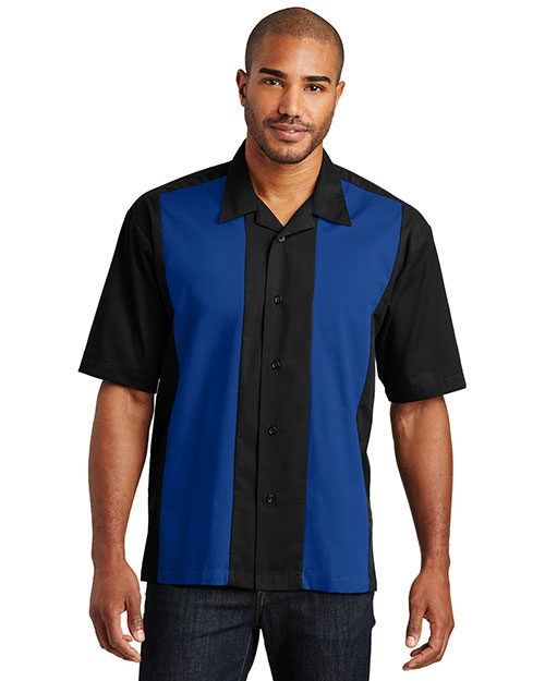 Port Authority S300 Men Retro Camp Shirt at GotApparel