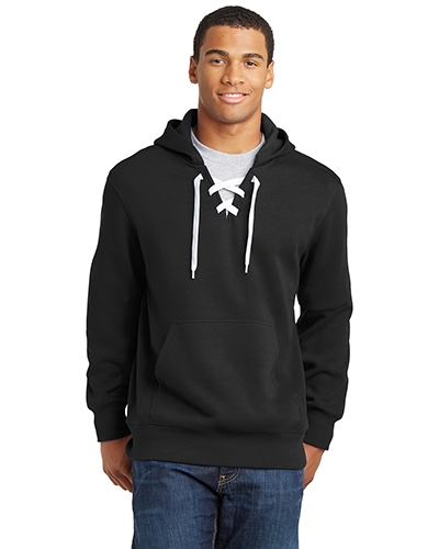 Sport-Tek® ST271 Men Lace Up Pullover Hooded Sweatshirt at GotApparel