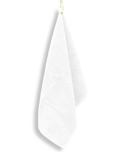 Anvil T68GH Unisex Deluxe Hemmed Hand Towel With Corner Grommet and Hook at GotApparel