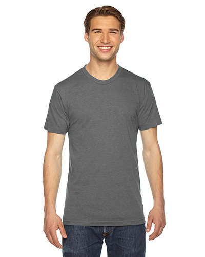 Custom Embroidered American Apparel TR401 Triblend short sleeve Track TShirt at GotApparel