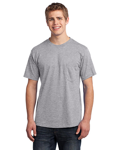 Port & Company USA100P Men All American Tee With Pocket at GotApparel