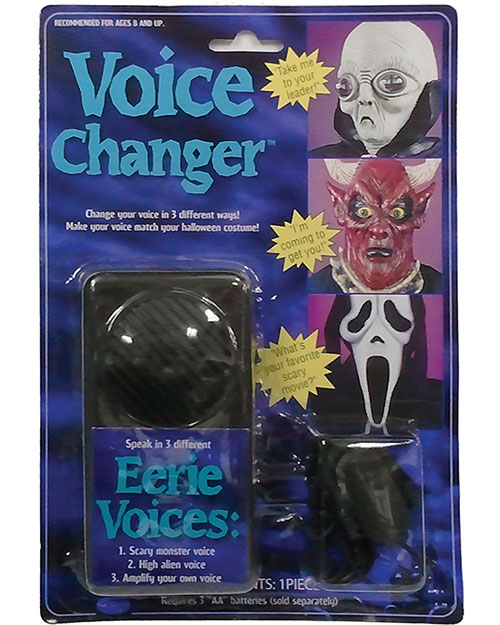 Halloween Costumes VA490 Unisex Voice Modifier Speaker With Microphone at GotApparel
