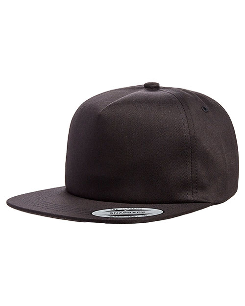 Yupoong Y6502 Men Unstructured 5-Panel Snapback Cap at GotApparel