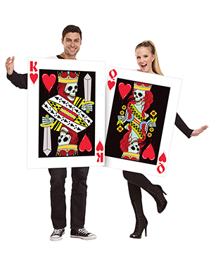 Halloween Costumes FW131814 Women King And Queen Of Hearts 2 Costume at GotApparel