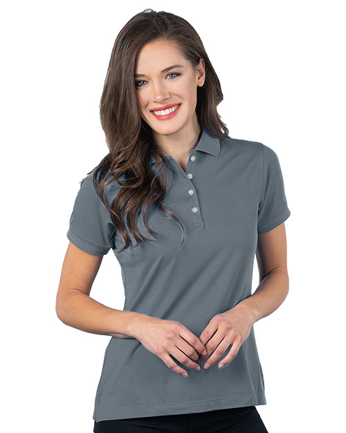 Tri-Mountain KL505 Women Ultra Soft Double-Peached Polo at GotApparel