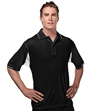 TM Performance 118 Men's Ultracool Waffle Knit Golf Shirt at GotApparel