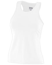 Augusta 1203 Girls Poly/Spandex Solid Racerback Tank at GotApparel