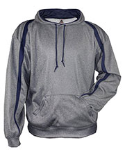 Badger 1467 Men 100% Polyester Performance Fusion Hooded Sweatshirt at GotApparel