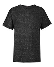Delta 14900 Boys Ringspun Youth Retail Fit Snow Heather Tee at GotApparel