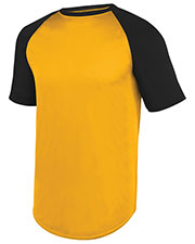 Augusta 1508 Men Wicking Short Sleeve Baseball Jersey at GotApparel