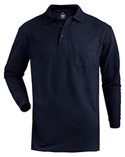 Edwards 1525 Men Soft Touch Blended Long Pique Polo at GotApparel