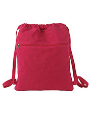 Authentic Pigment 1901 Unisex 14 Oz Canvas Cinch Sack at GotApparel